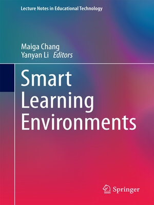 cover image of Smart Learning Environments
